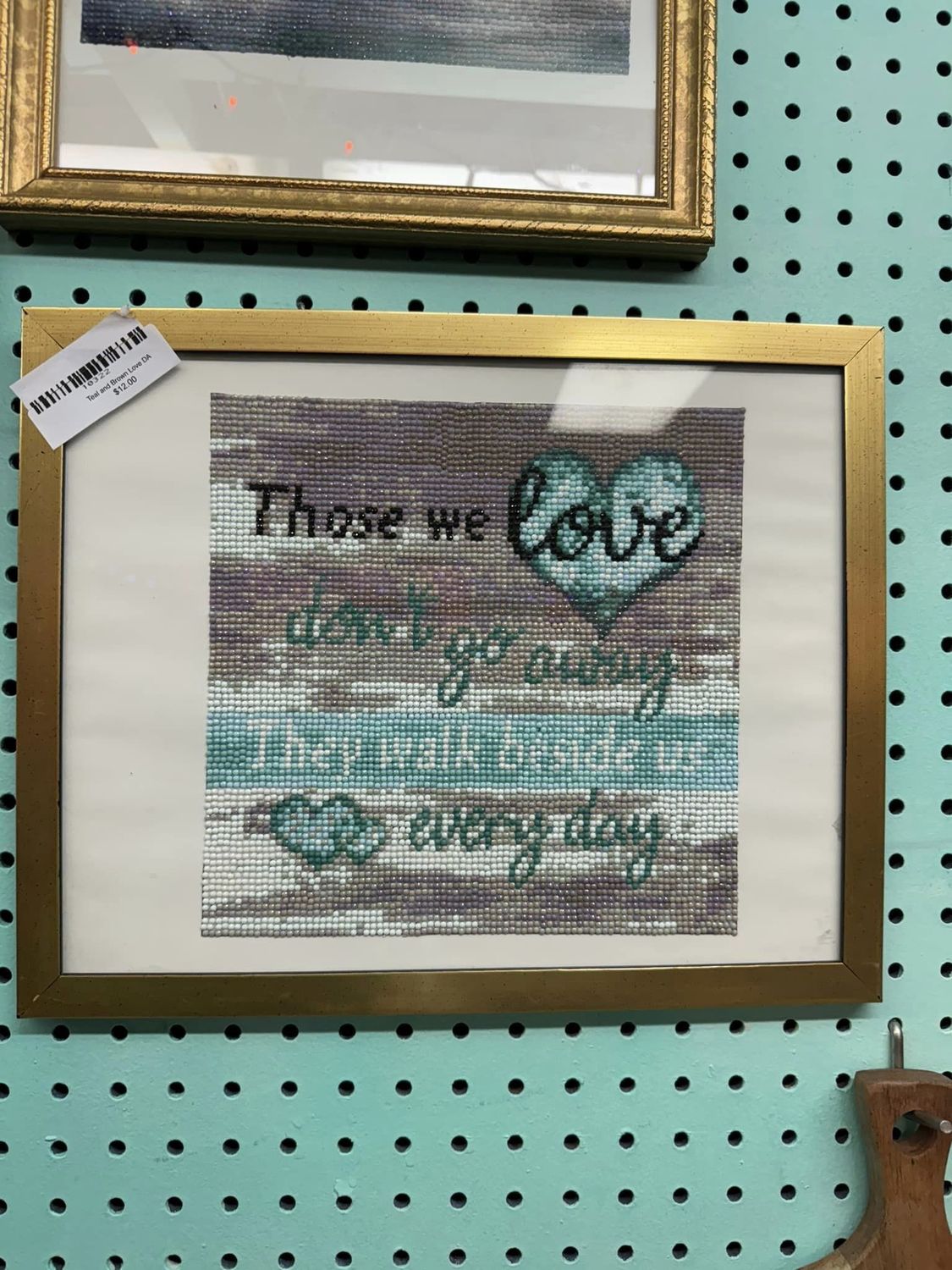 Teal and Brown Love DA