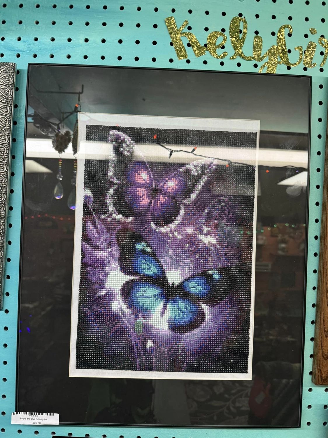 Purple and Blue Butterfly DA