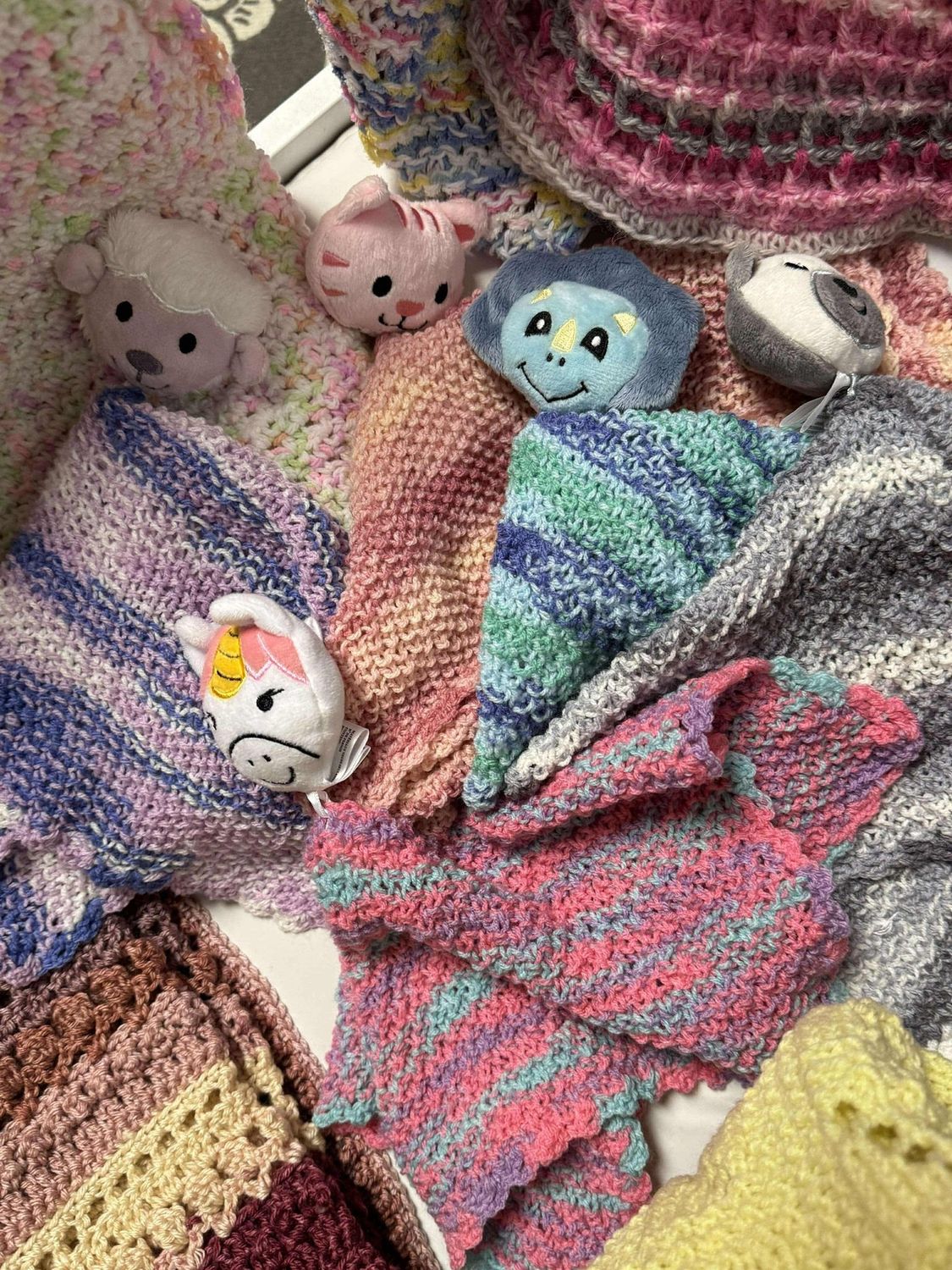 Crocheted Pacifier Lovey