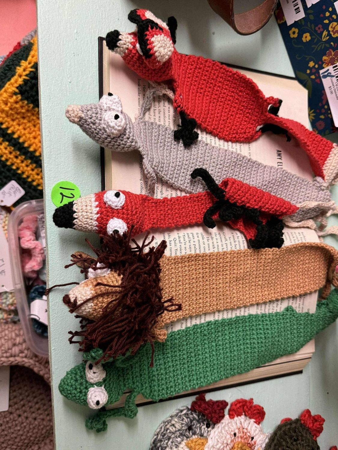 Crocheted Bookmarks