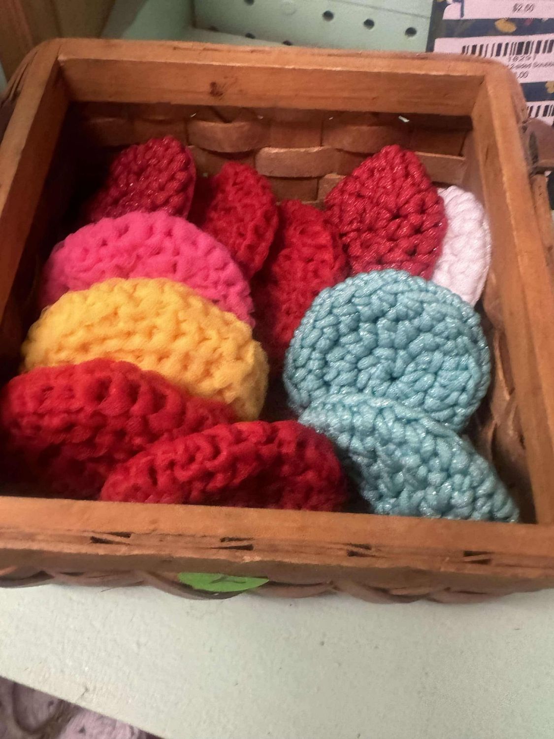 Crocheted Round Scrubbies