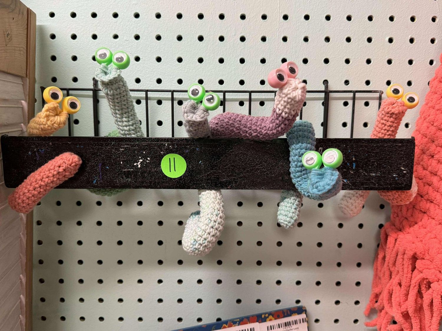 Crocheted Worm