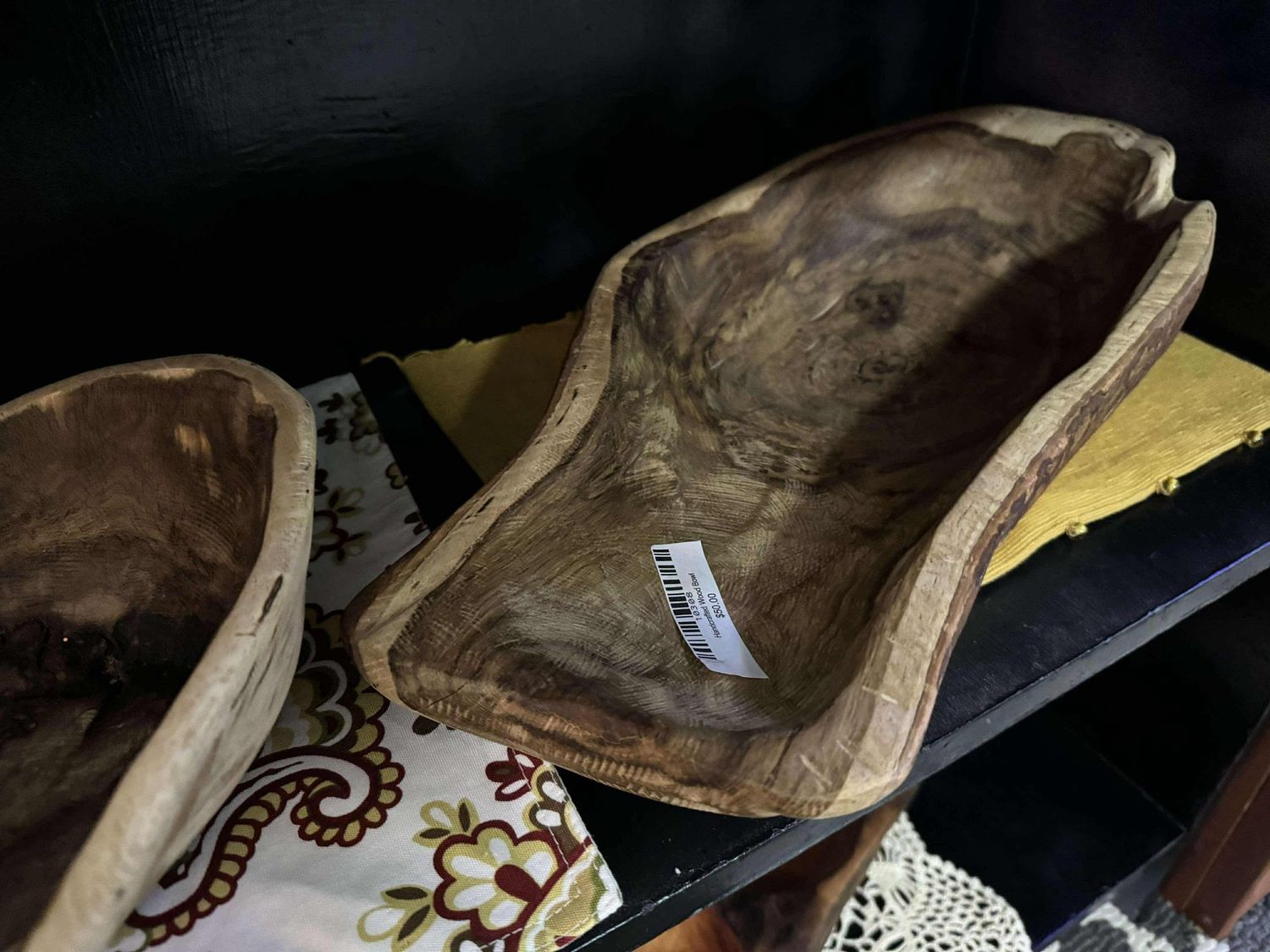 Handcrafted Wood Bowl