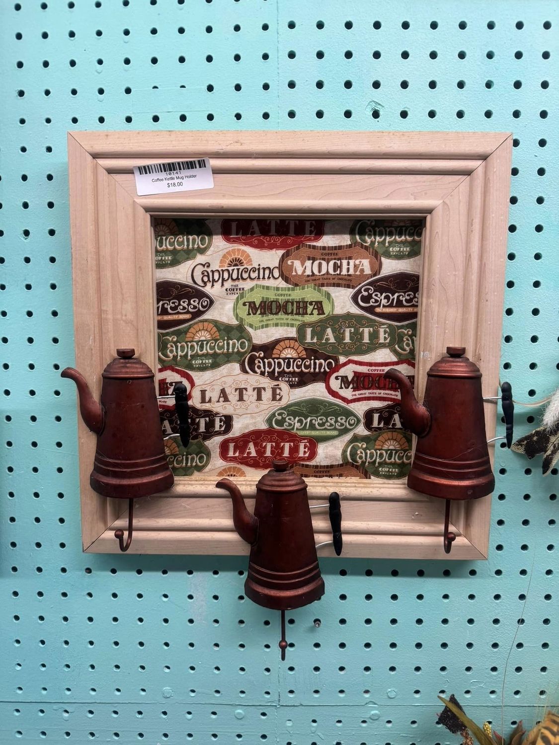 Coffee Kettle Mug Holder