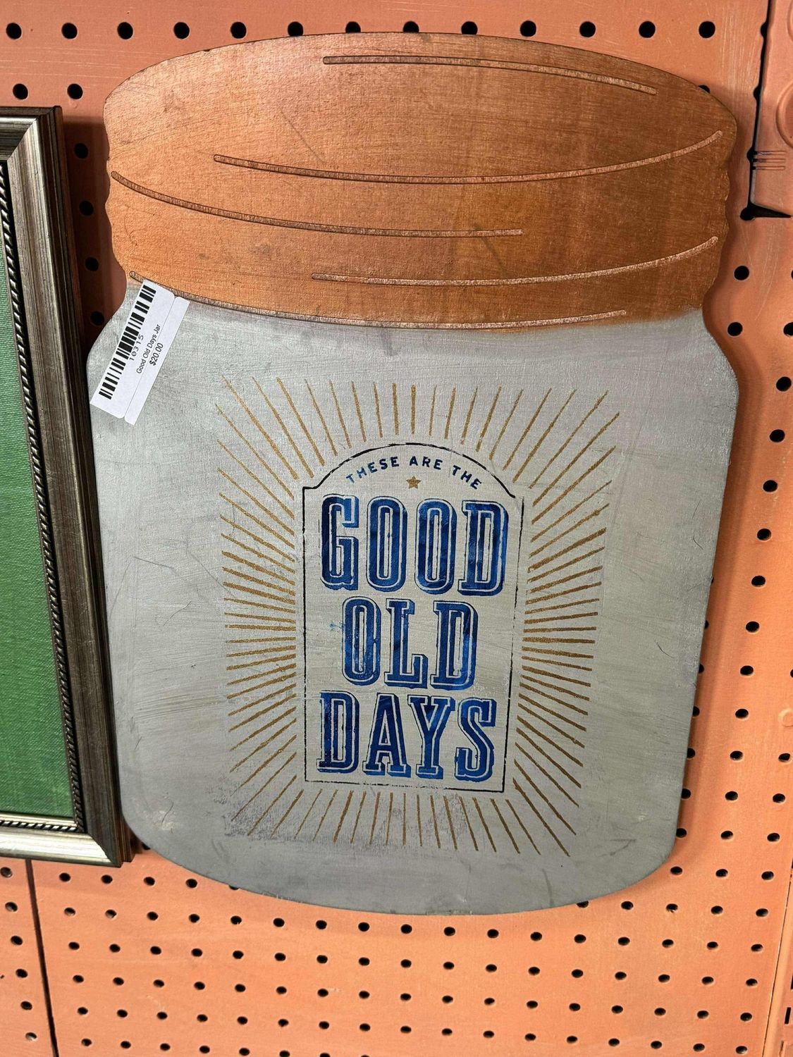 Good Old Days Jar