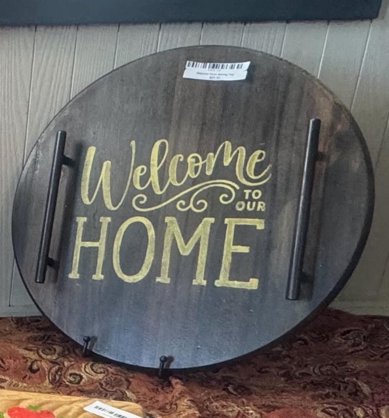 Welcome Home Serving Tray