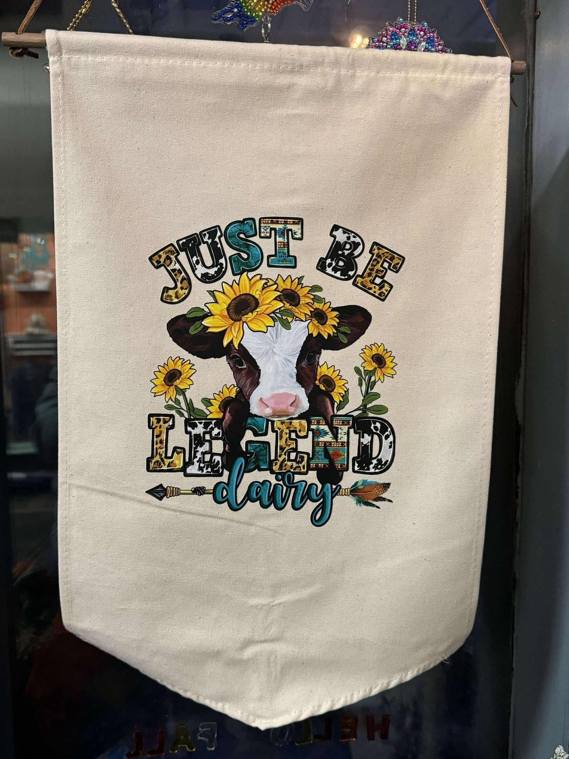 Lg Cow Banner