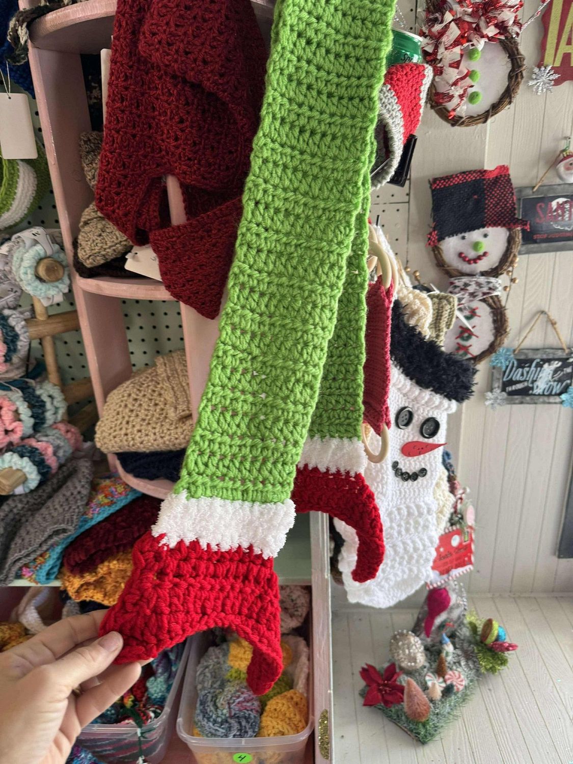 Grinch Scarf