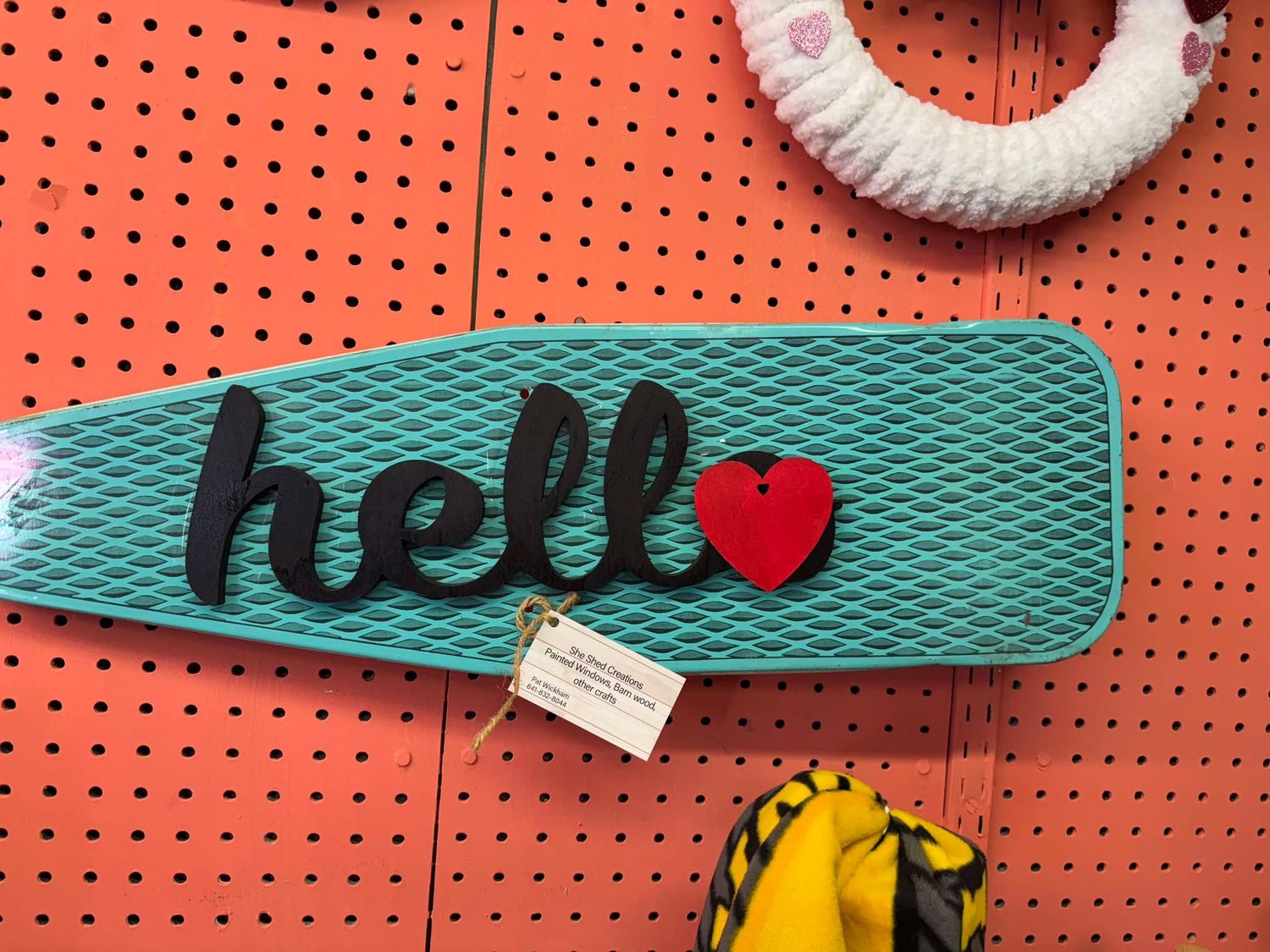 Hello Iron Board w/ exchanging pieces