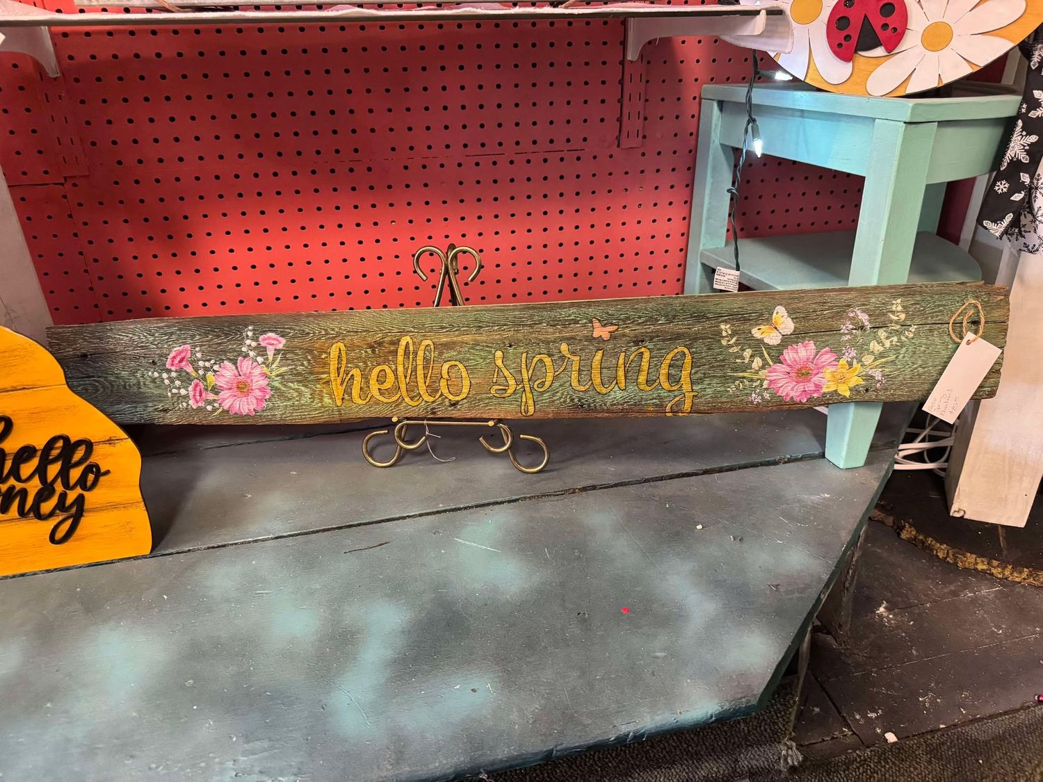SSC Hello Spring Sign