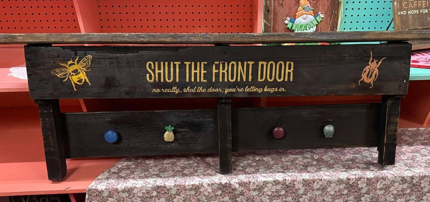 Shut the Front Door Shelf