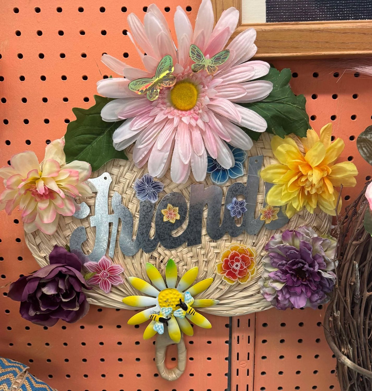 Rattan Fan  Friends Decor