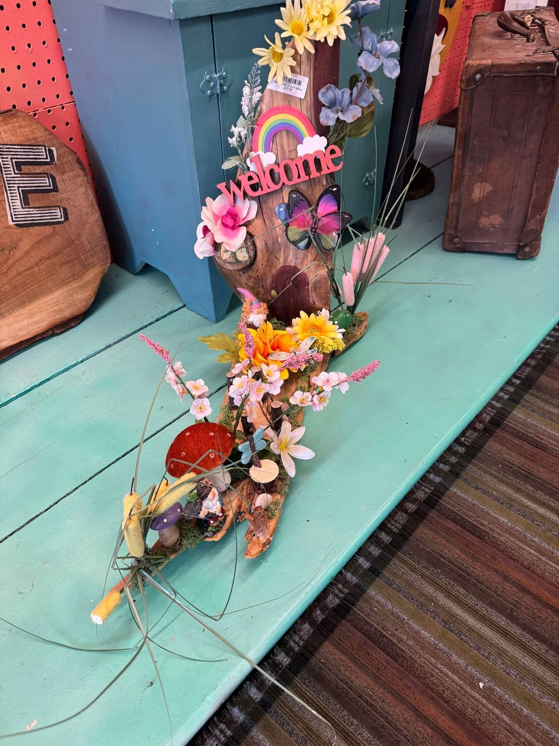 Floral Gnome Homes