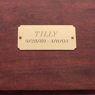 Brass Plate Options