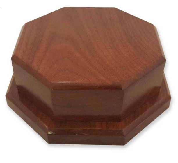 Octagon Trophy Base (size OCB4)