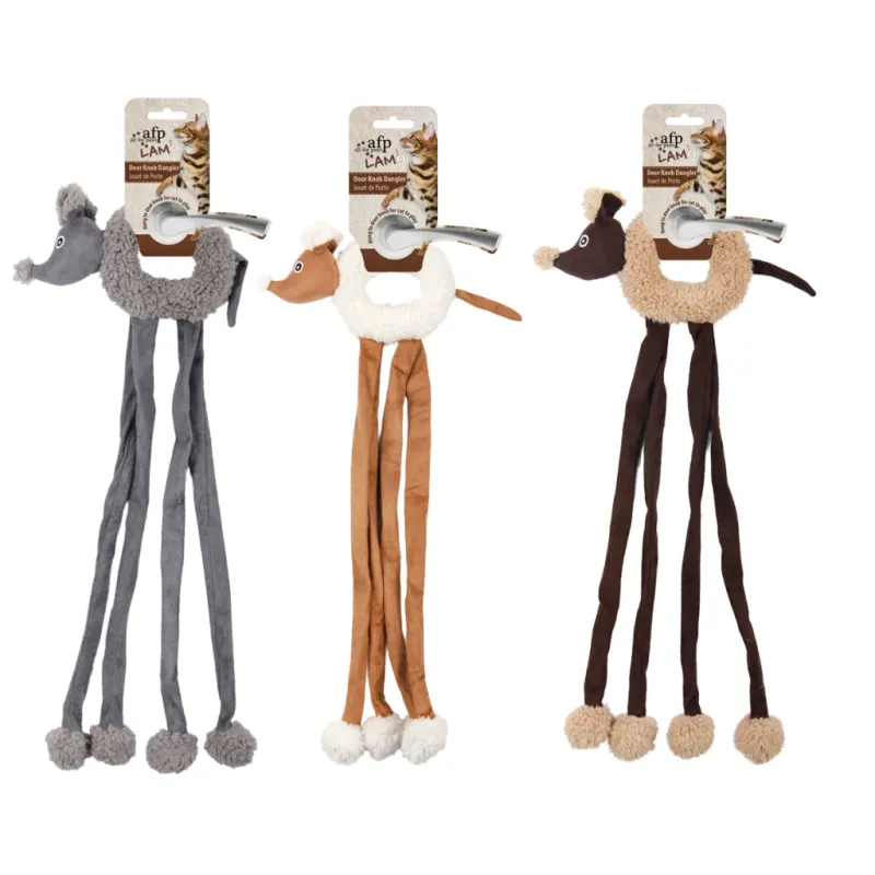 AFP Lambswool Door Knob Dangler