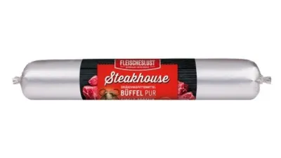 Fleischeslust (MeatLove) Steakhouse Sausage Pure Buffalo (buffel)
