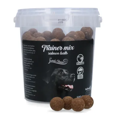 Luna&#39;s Choice Trainermix Zalmballetjes (glutenvrij)