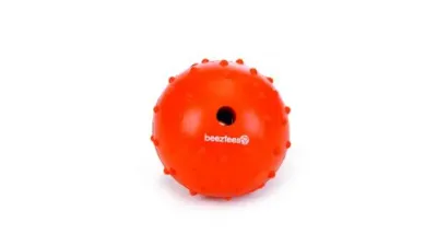 massief rubber bal en Bel - hondenspeeltje (Beeztees )