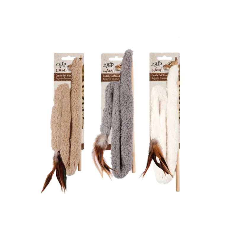 AFP Lambswool Cuddle Tail Wand