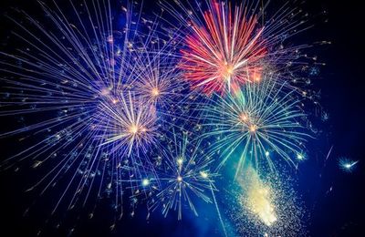 Vuurwerk en onweer