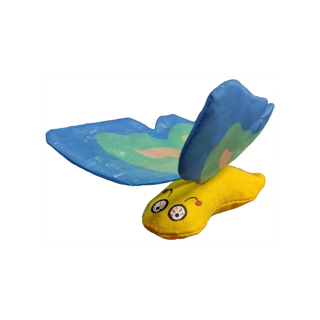 Yeowww! Butterfly (rood en blauw)