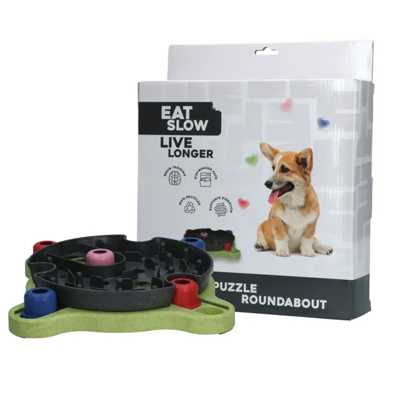 Eat Slow Live Longer - Puzzel Roundabout (ook uitleen mogelijk)