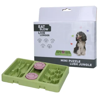 Eat Slow Live Longer - Mini Puzzel Lush Jungle (ook uitleen mogelijk)
