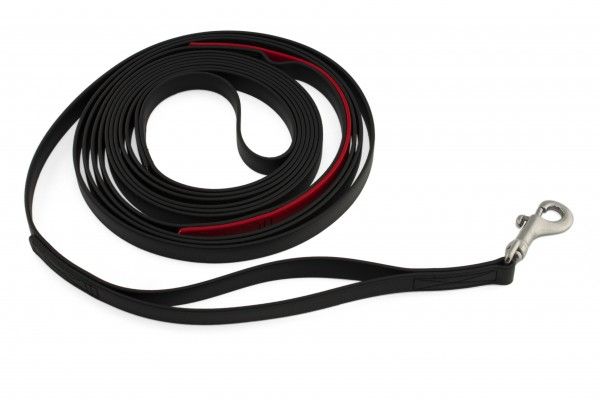 Grippy BioThane® honden wandellijn (tweekleurige lijn met handvat)