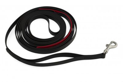 Grippy BioThane® honden wandellijn (tweekleurige lijn met handvat)