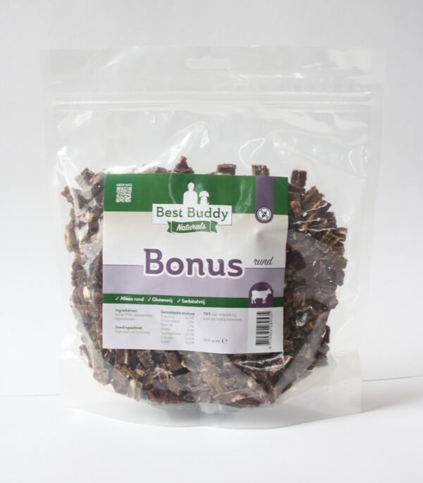 Training en beloningsnacks van echt rundvlees – Best-Buddy 500gr Training en beloningsnacks van echt rundvlees – Best-Buddy 500gr