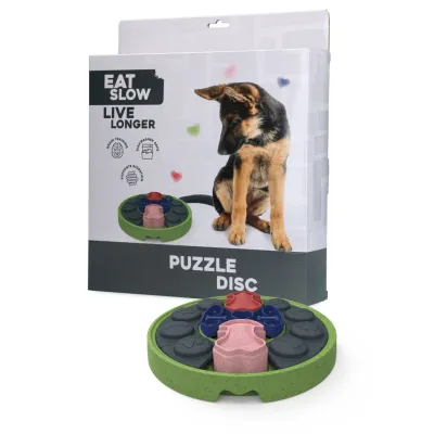 Eat Slow Live Longer - Puzzel Disc (ook uitleen mogelijk)
