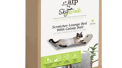 AFP Skywalk - Scratcher Lounge Bed With Catnip Ball AFP Skywalk - Scratcher Lounge Bed With Catnip Ball