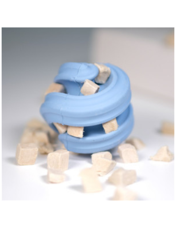 Teder kauwmaatje voor puppy's én senioren, veilige snoephouder én speelmaatje in één. Teder kauwmaatje voor puppy's én senioren, veilige snoephouder én speelmaatje in één.