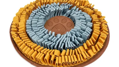 Injoya Cookie Snuffle Mat Blue Orange Injoya Cookie Snuffle Mat Blue Orange