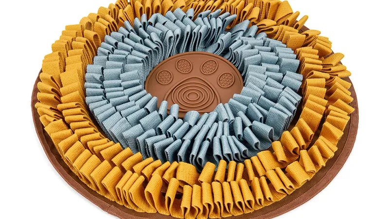 Injoya Cookie Snuffle Mat Blue Orange
