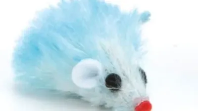 Knuffelmuisje van pluche voor je kat Knuffelmuisje van pluche voor je kat