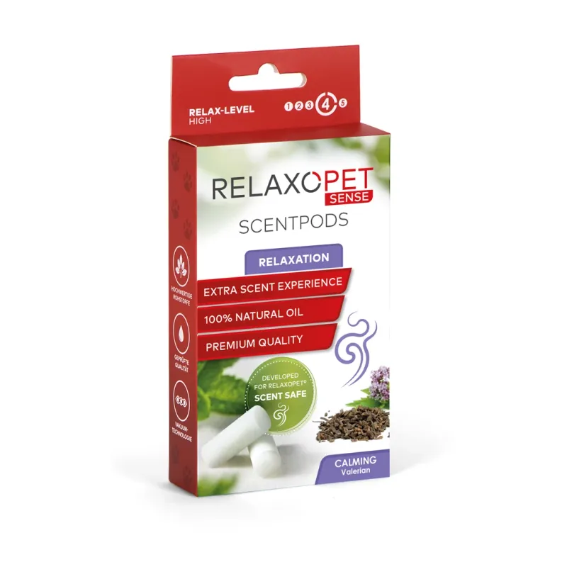 Relaxopet Sense Scent-Pods Relax Calming Valerian, Bergamot of Protect Lemongrass