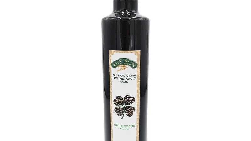 Biologische hennepzaadolie omega 3-6 voor honden 500ml - Bio-Ron