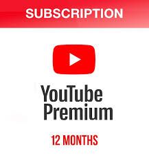 Youtube Premium 1 year