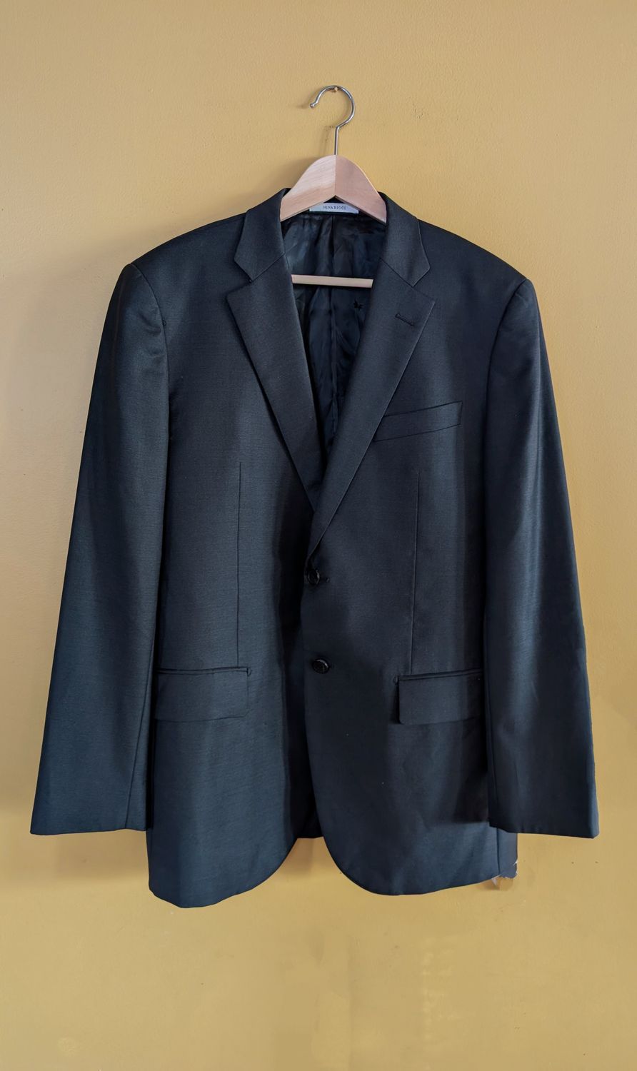 NINA RICCI Black Oversized Blazer Size L