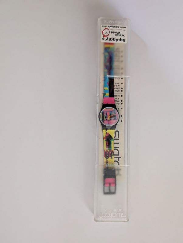 SWATCH WATCH Deadstock Neon Watch
