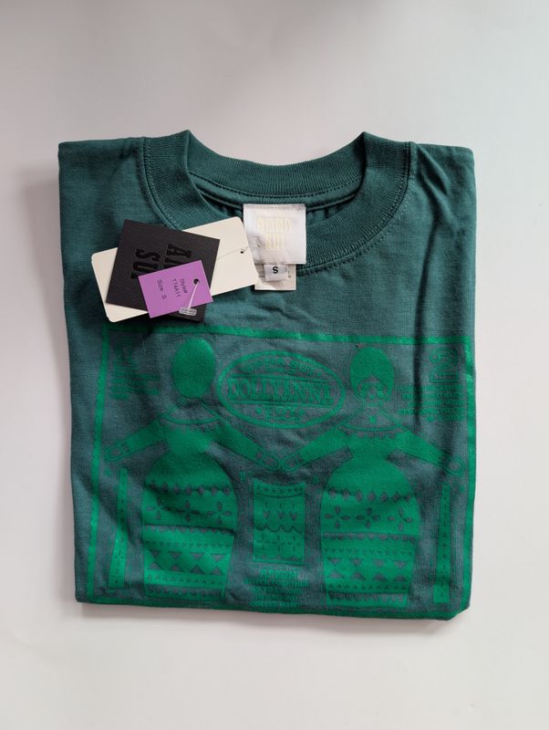 ANNA SUI Early 2000&#39;s Deadstock Green Tee Size S
