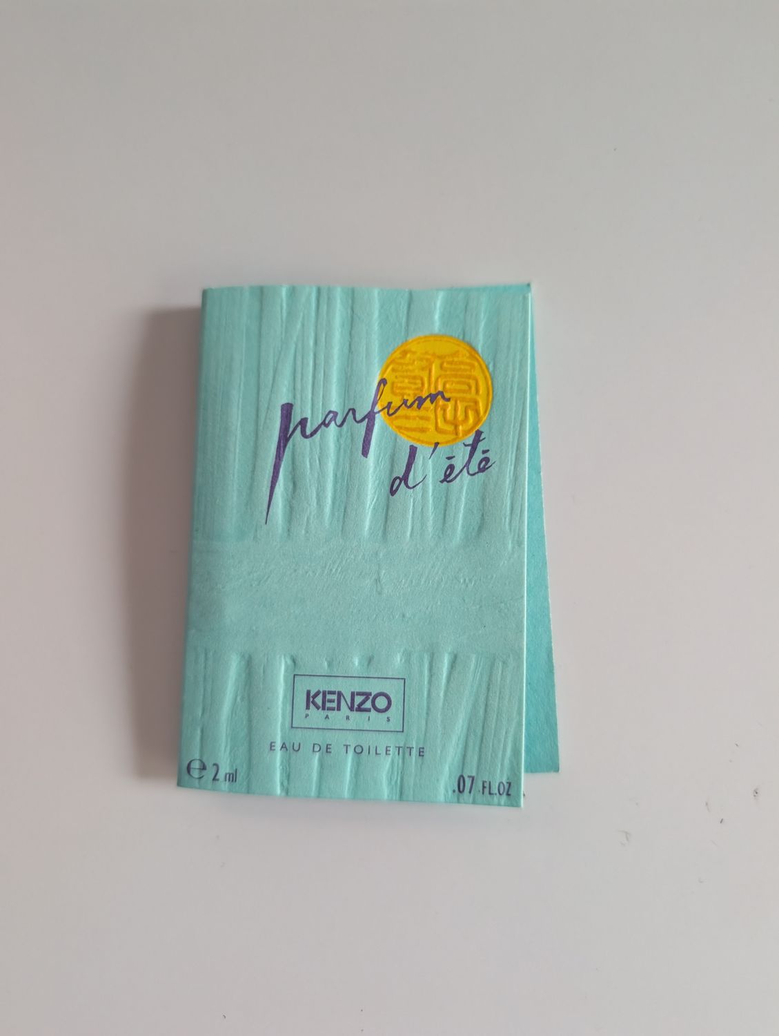 KENZO 1992 Parfum D&#39;Ete Original Perfume Sample RARE
