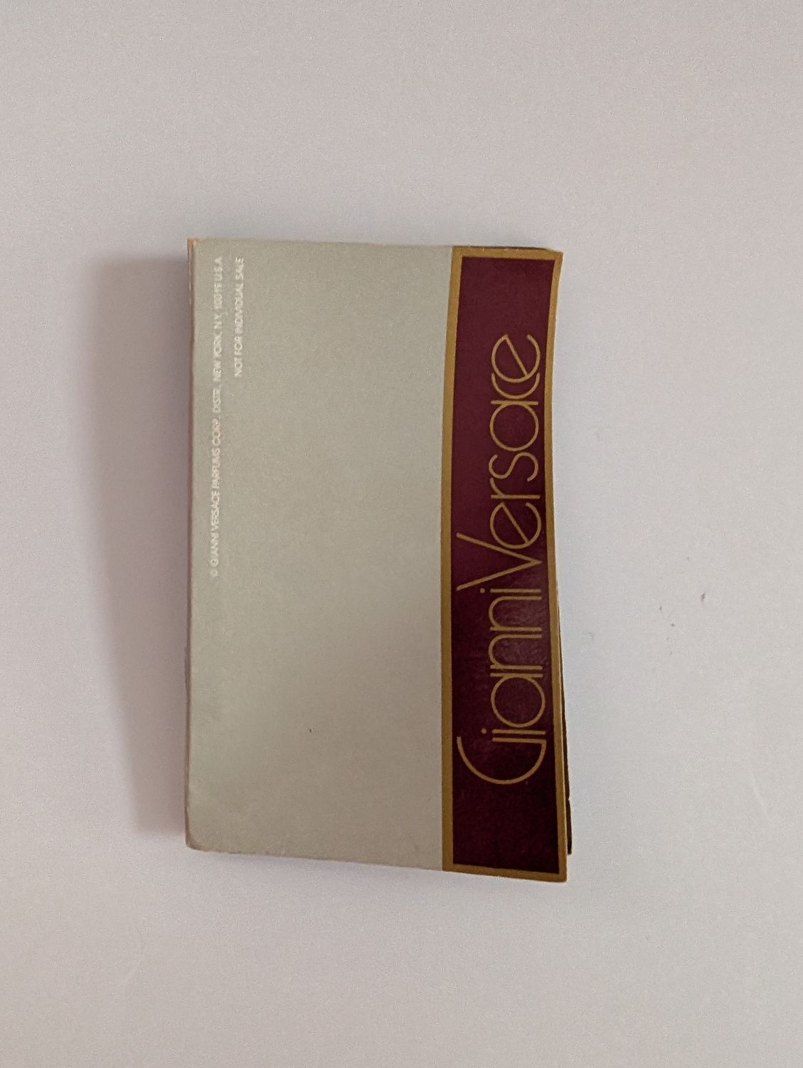 GIANNI VERSACE 1981 Deadstock Original Perfume Sample
