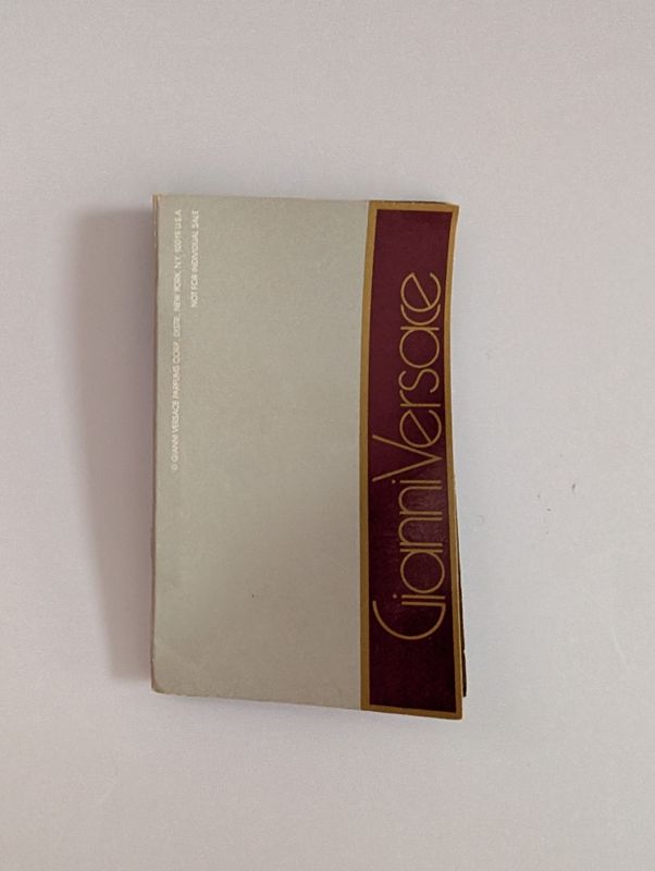 GIANNI VERSACE 1981 Deadstock Original Perfume Sample