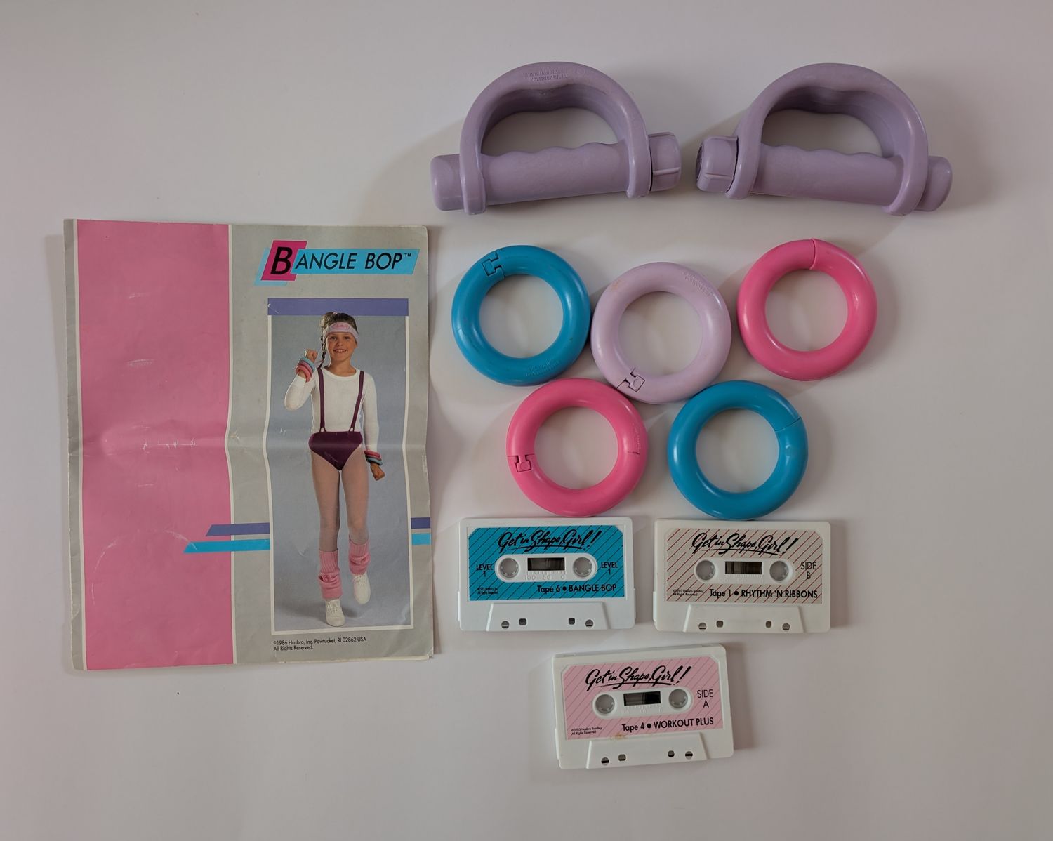 GET IN SHAPE, GIRL! 1980&#39;s Loose Accessories and Tapes