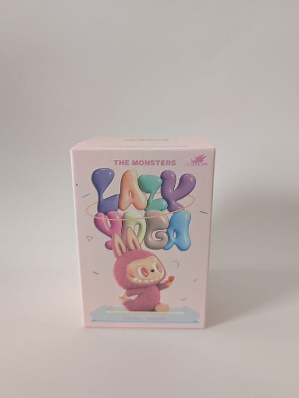 POPMART Authentic Labubu Lazy Yoga Blind Box Figure Unopened