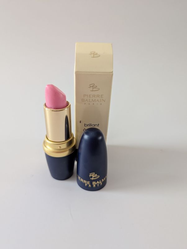 PIERRE BALMAIN 1990s Deadstock Boxed Pink Lip Gloss Color 9CI
