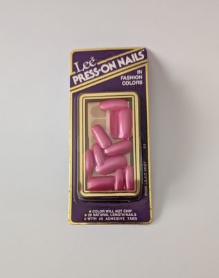 LEE Deadstock Press-On Nails Pink Lilac Mist